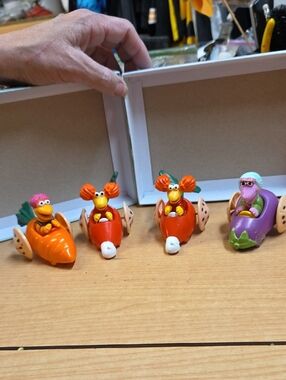 1988 McDonalds Fraggle Rock Happy Meal Toy‎ Lot of 4